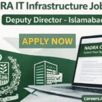 NADRA IT Infrastructure Jobs 2026 Deputy Director Islamabad careers.nadra.gov.pk