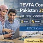 TEVTA courses in Pakistan 2026 list fees duration eligibility
