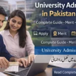 University admissions in Pakistan 2026 complete guide