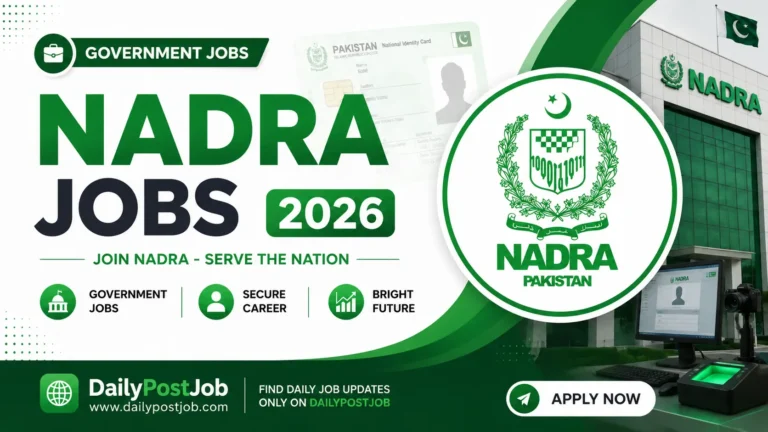 NADRA Jobs 2026 | Latest Vacancies, Online Apply & Eligibility Criteria